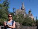 Sabine in Hogsmeade in den Universal Studios Hollywood (7. Juni)