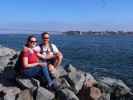 Sabine und ich am Embarcadero in San Diego (8. Juni)