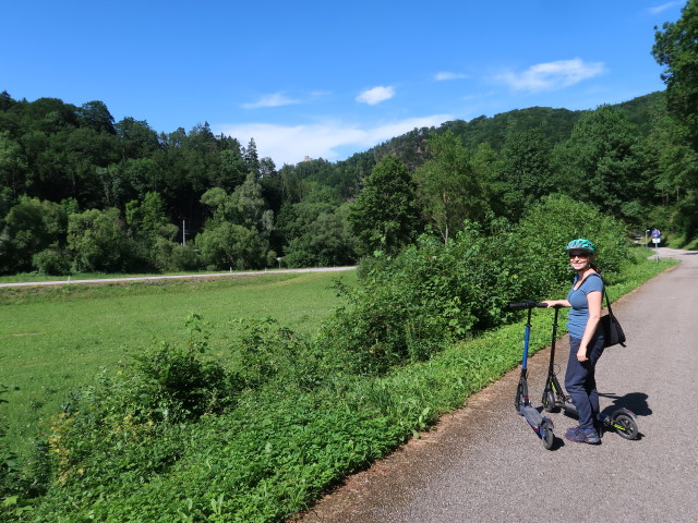 Sabine zwischen Steinklamm und Rabenstein