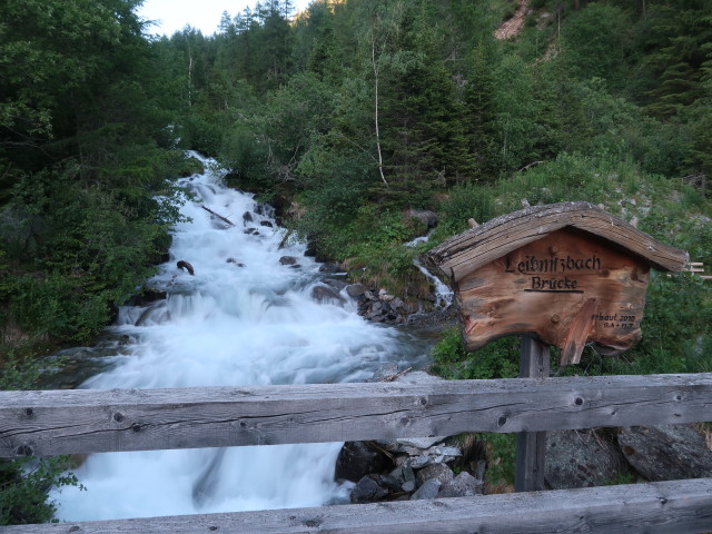 Leibnitzbachbrücke, 1.656 m (28. Juni)