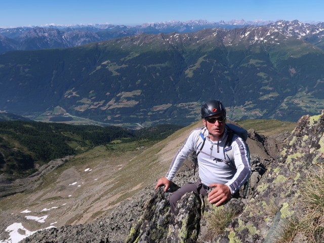 Erich zwischen Mirschachscharte und Niederer Prijakt (29. Juni)