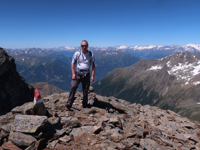 Erich zwischen Prijaktscharte und Hohem Prijakt (29. Juni)