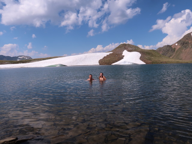 Ich und Ursa im Oberen Ochsenalmsee