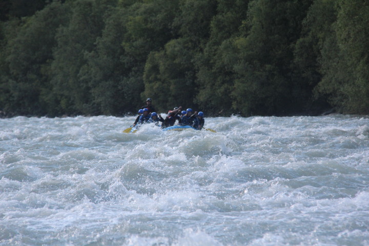 Ursa, Erich, ich, Moritz, Evelyn und Philipp