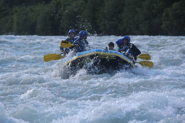 Ursa, Erich, ich, Moritz, Evelyn und Philipp