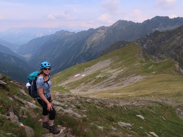 Sabine zwischen Pietrach und Trockenbrotscharte (27. Juli)