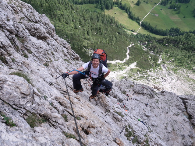Pisciadù-Klettersteig: Ronald (3. Aug.)