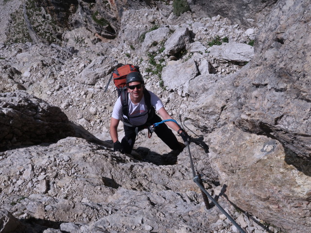 Piz da Lec-Klettersteig: Ronald (4. Aug.)