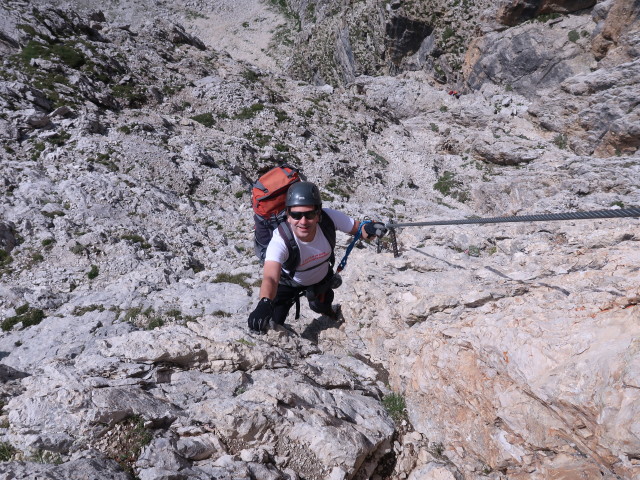 Piz da Lec-Klettersteig: Ronald (4. Aug.)