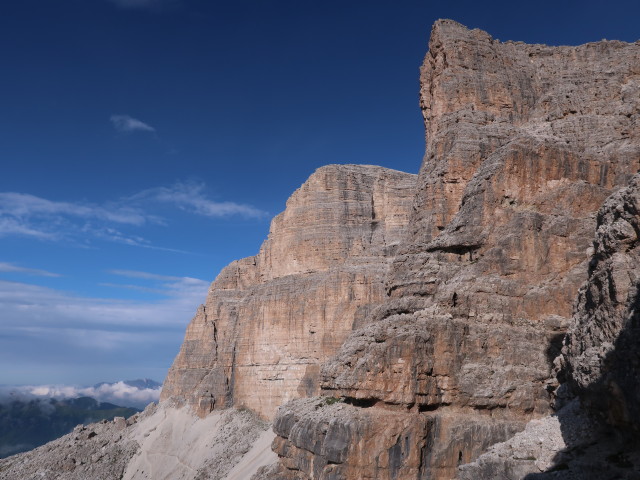 von der Via Ferrata Cesare Piazzetta Richtung Westen (5. Aug.)
