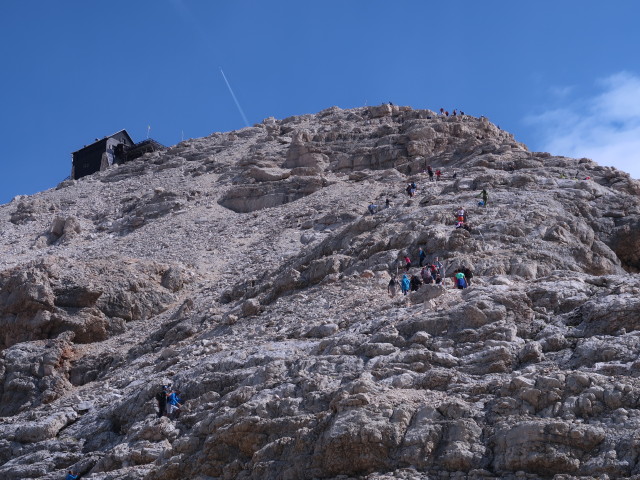 Weg 638 zwischen Piz Boe und Forcella Pordoi (5. Aug.)