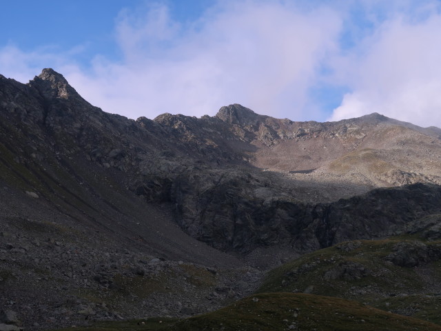 Weg 13 zwischen Flaggerschartenhütte und Traminbach (11. Aug.)