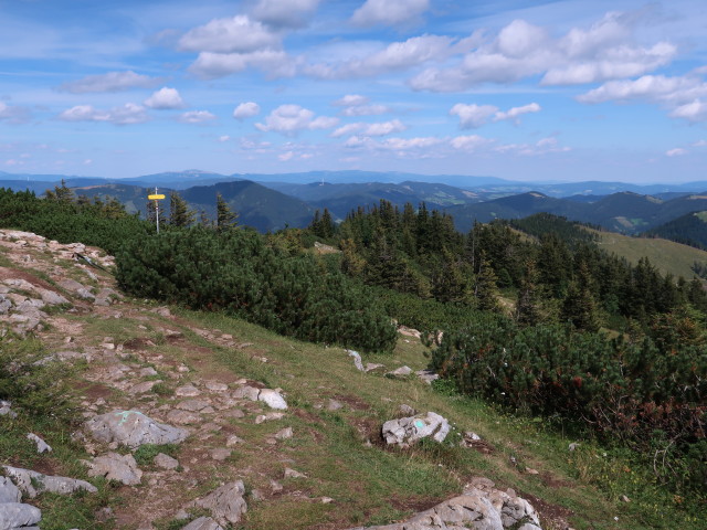 Weg 740 zwischen Hochlantsch und Franz-Scheikl-Klettersteig