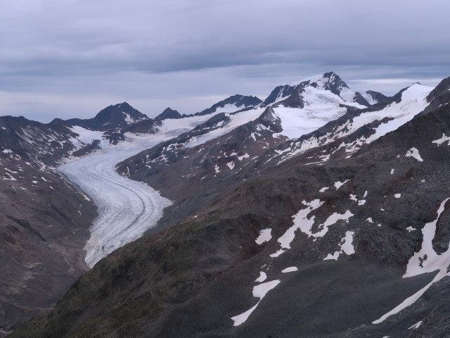 Hintereisferner von der Hinteren Guslarspitze aus (17. Aug.)