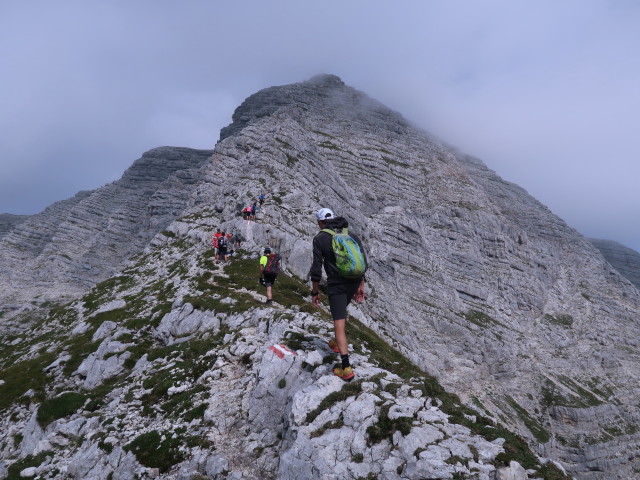 Warscheneck-Südostgrat: Ronald und Michael (24. Aug.)