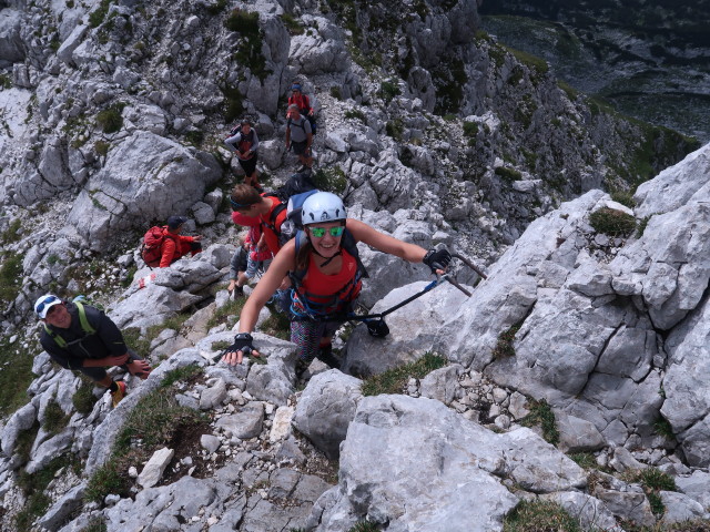 Warscheneck-Südostgrat: Michael und Ursa (24. Aug.)