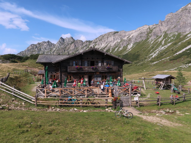 Oberhütte, 1.869 m (31. Aug.)