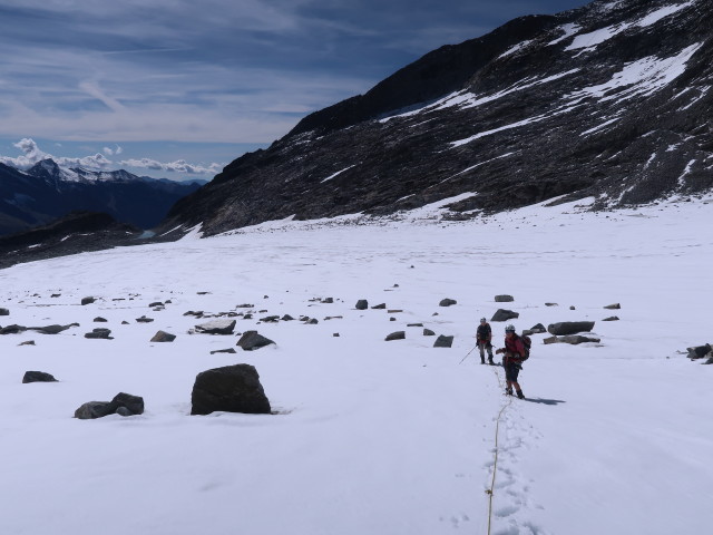 Christoph und Gudrun am Stampflkees (14. Sept.)