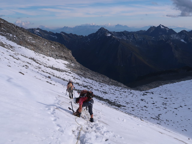 Christoph und Gudrun am Stampflkees (14. Sept.)