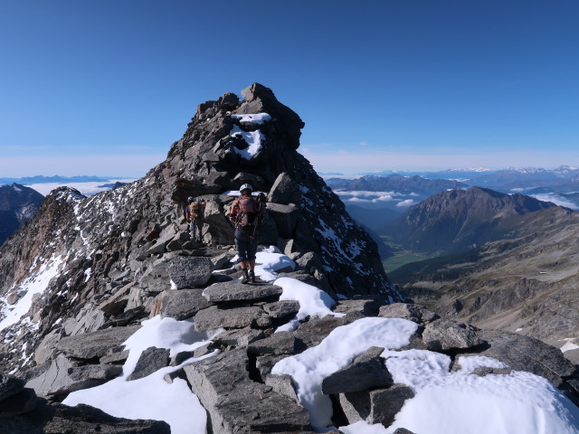 Christoph und Gudrun zwischen Stampflkees und Hohe Wand (15. Sept.)