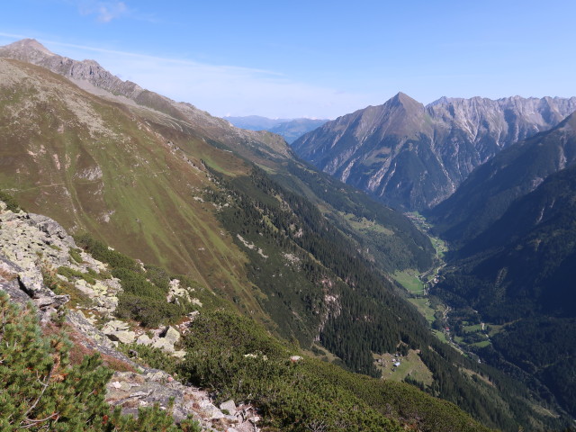 Zemmtal vom Berliner Höhenweg aus (16. Sept.)