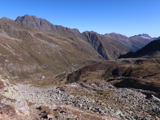 zwischen Franz-Senn-Hütte und Sommerwandferner (21. Sep.)