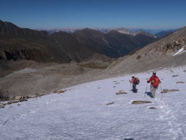 Gudrun und Christoph am Sommerwandferner (21. Sep.)