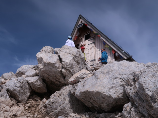 Bivacco Luca Vuerich, 2.531 m (13. Okt.)