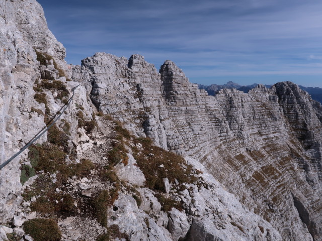 Sentiero Attrezzato Ceria Merlone zwischen Foronon del Buinz und Forca de la Val (13. Okt.)