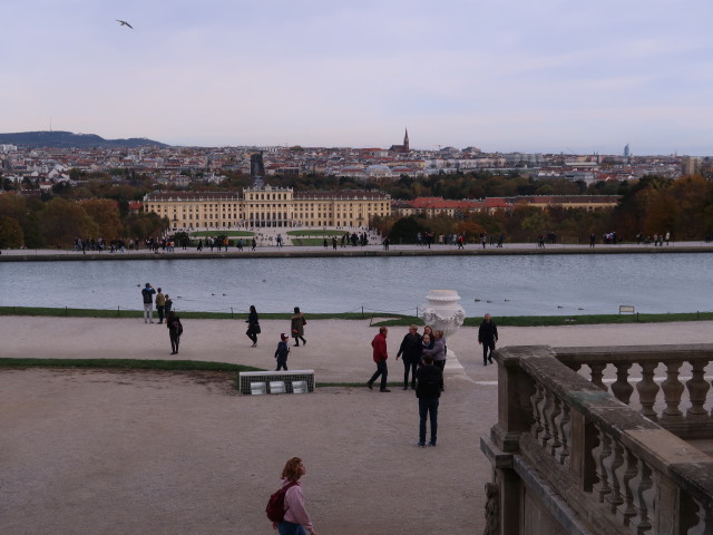 Schloss Schönbrunn von der Gloriette aus