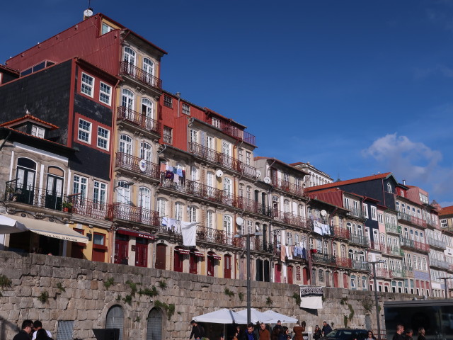 Cais da Ribeira in Porto (18. Nov.)