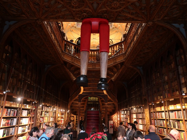 Livraria Lello in Porto (18. Nov.)