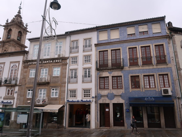 Rua Dom Afonso Henriques in Braga (20. Nov.)