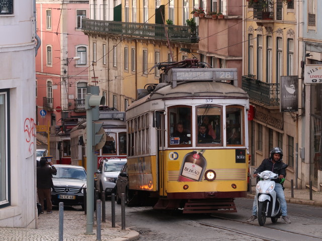Calcada da Estrela in Lisboa (23. Nov.)