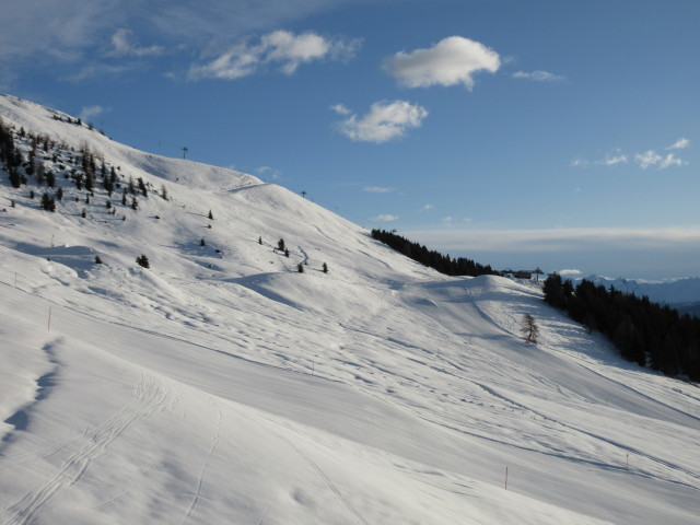 von der 4er-Sesselbahn Steinermandl Richtung Osten