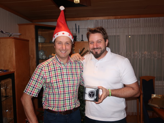 Ich und Markus (24. Dez.)