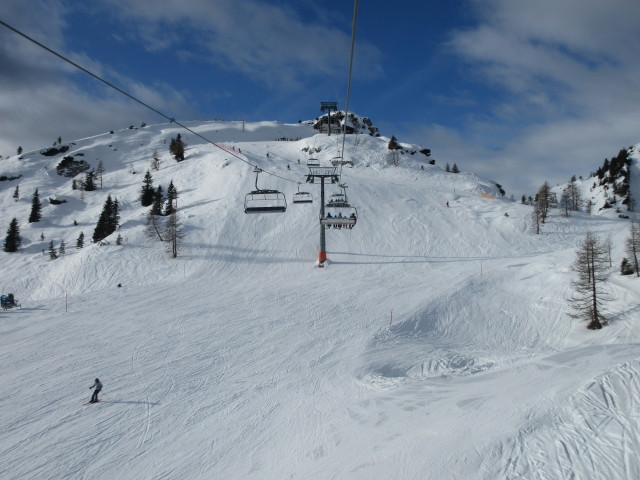 Kronen-Abfahrt von der Garnitzenbahn II aus