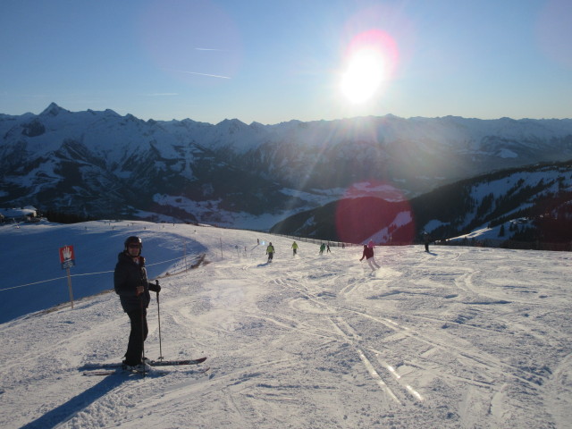 Ronald auf der Kettingpiste