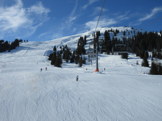 Bärenbadkogel-Piste von der Bärenbadkogel-Bahn aus