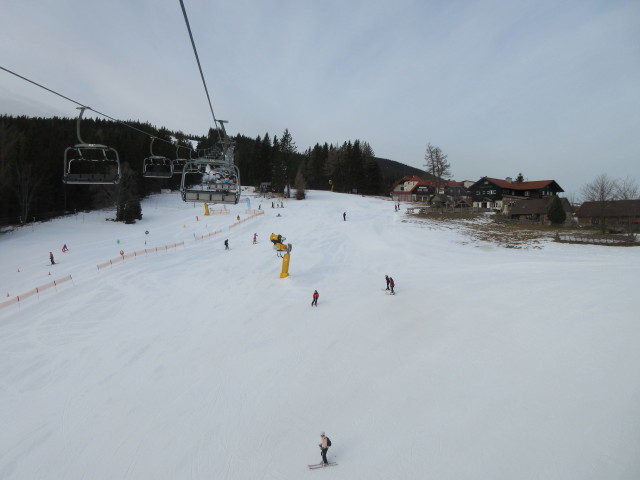 Schwaigwiese von der Schwaigbahn aus