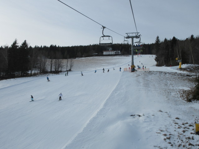Marienseer Abfahrt von der Panoramabahn aus