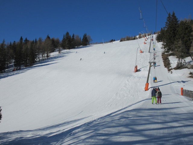 Freibergpiste Süd vom Freiberglift aus