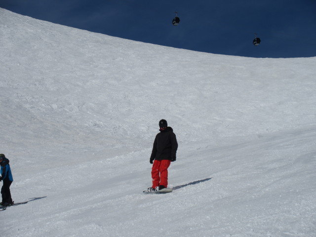 Markus auf der Schindlerkarroute