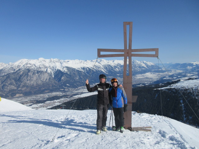 Ich und Stefan am Pleisen, 2.236 m
