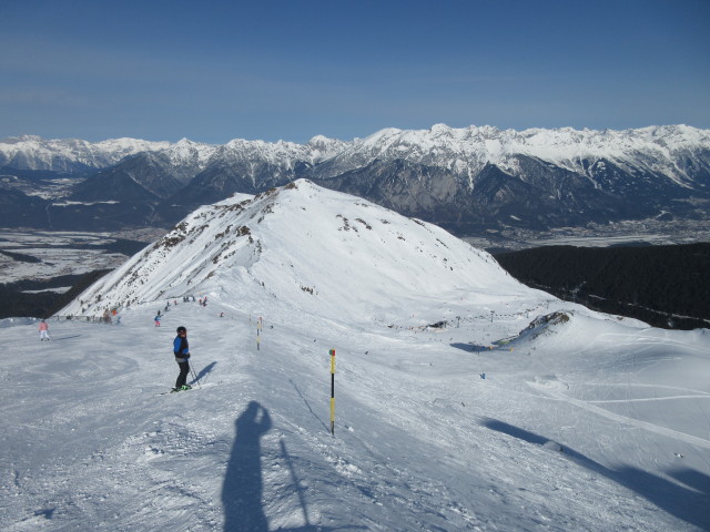 Stefan auf der Abfahrt 'Riesenslalom Herren'
