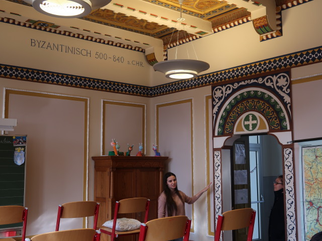 Byzantinisches Lehrzimmer in der Volksschule