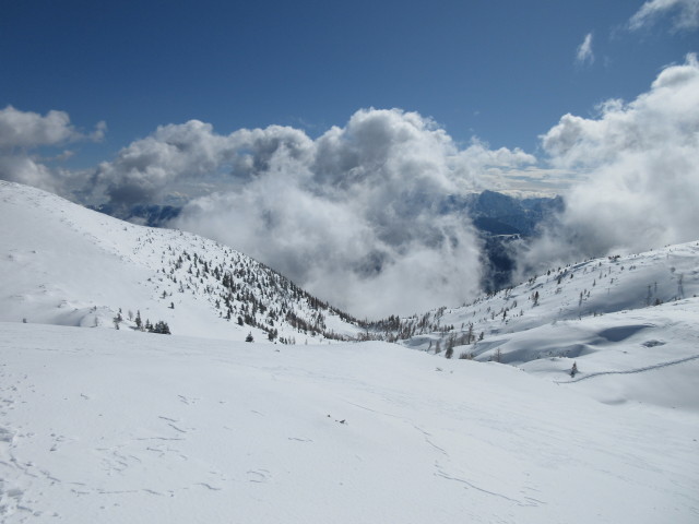 von der Villacher Alpe Richtung Süden