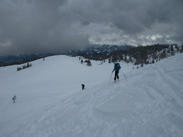 Dagmar und Larissa zwischen Zehnernock und Knappenhütte