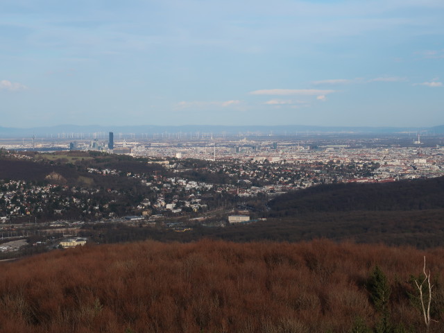 Wien von der Aussichtswarte Rudolfshöhe aus