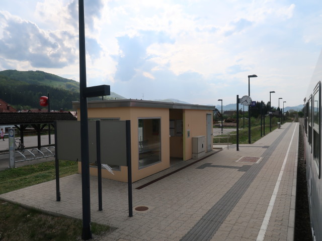 Haltestelle St. Veit an der Gölsen, 371 m